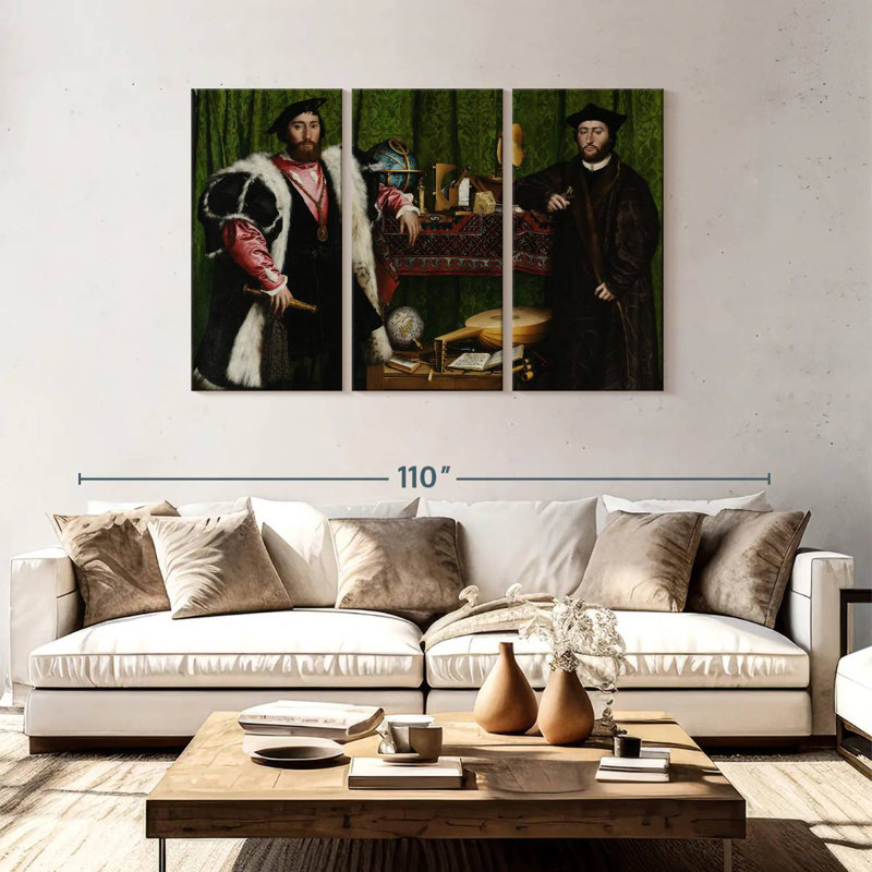 Leisha The Ambassadors, 48" H x 74" W