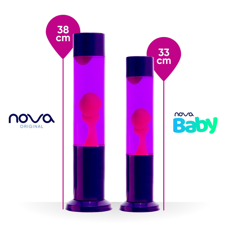 Baby Purple Liquid & Pink Wax - Purple Base & Top
