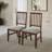 Wooden Dining Chair With Warm Grey Cover-212929906