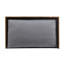 Lit pour chien en bois massif avec design Mid-Century, matériau, couverture d'eau, finition chêne foncé, forme rectangulaire, aspect poli de 10,99 po - matelas de qualité, couleur, largeur 30,2 po