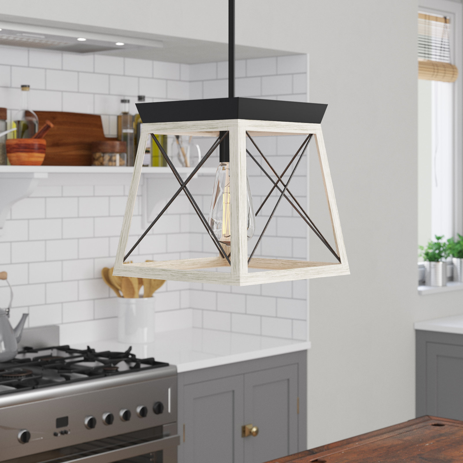 Soleil Dimmable 1 - Light Pendant, Graphite