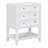 Bathroom Vanity Base Without Sink Featuring Storage Cabinet with Drawer and Open Shelf