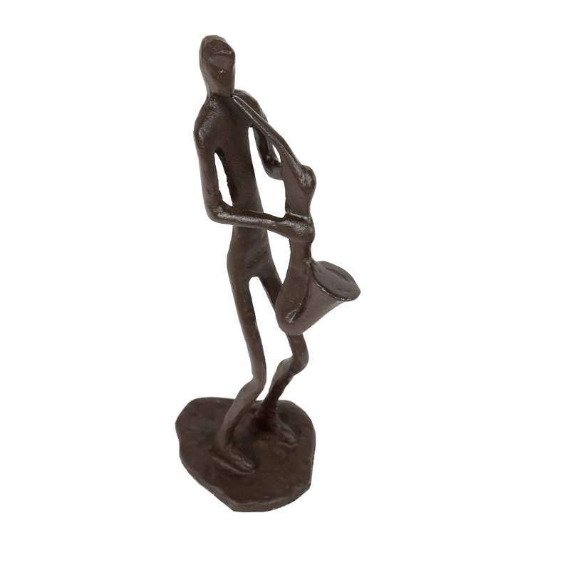 Figurine de joueur saxophoniste Carmela