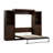 Arlex Queen Bed and 2 Storage Units with Doors (115W)-88513635