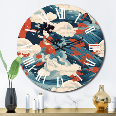 Horloge murale Ukiyo