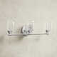 Shannon 3 Light Frosted Dimmable Vanity Light