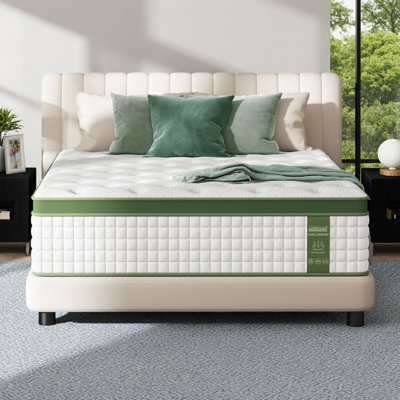 12 Inch Full Hybrid Mattress in a Box - Gel Memory Foam & Pocket Springs, Pressure Relief, Motion Isolation, CertiPUR-US Certified