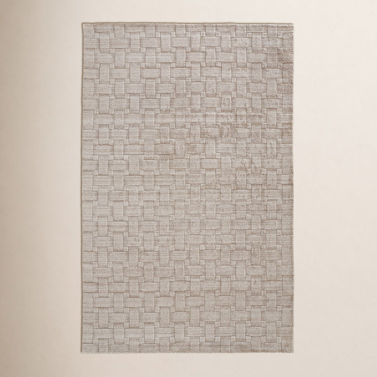 Shanta Handmade Beige Rug