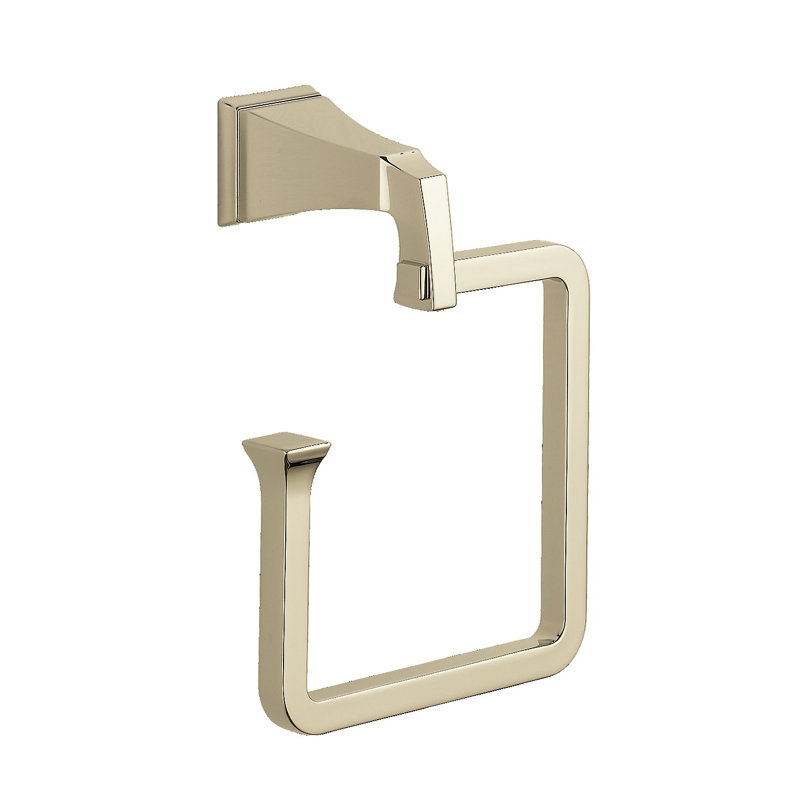 Dryden Towel Ring, Brilliance Polished Nickel