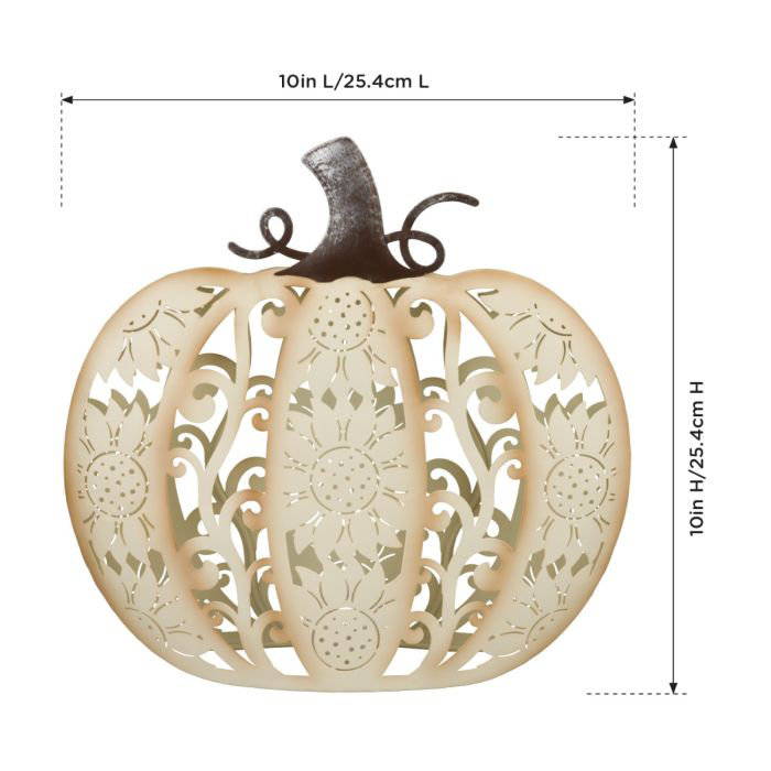 Décoration de jardin d'automne
