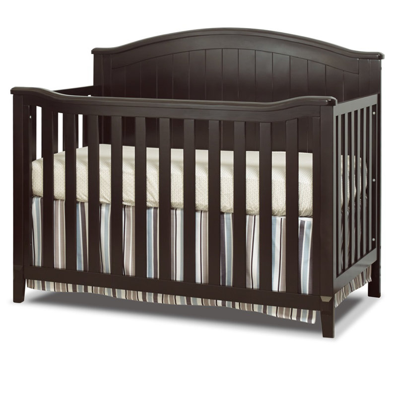 Espresso Pinewood 4-in-1 Convertible Crib