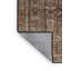 Tapis brun lavable à la machine-619623650