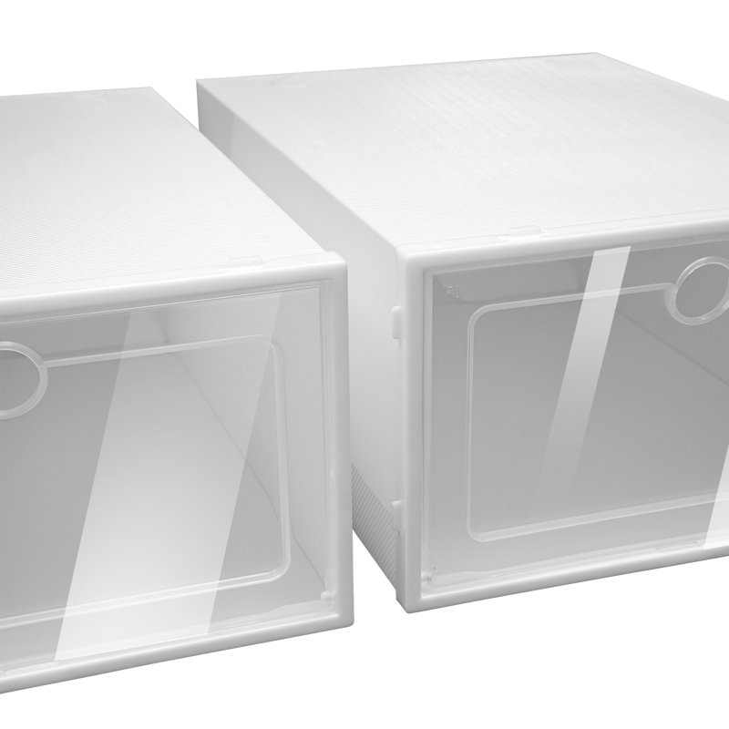 20 Pairs Stackable Shoe Storage Box