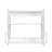Stackable Wall Mounted Storage Cabinet, Space-Saving White Organizer for Kitchen, Bathroom, Office or Living Room