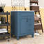 Meuble-lavabo avec lavabo, 2 tiroirs et tablette réglable