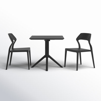 Farrah Patio 3 Piece Bistro Set by AllModern