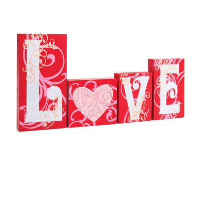 Rein Text & Numbers Letter Block