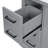 36" Modern Bathroom Vanity With Ceramic Sink, Soft-Close Door, Adjustable Shelf & 3 Drawers, Ample Storage-1624562463