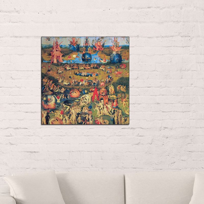 Hieronymus Bosch - Wrapped Canvas Print