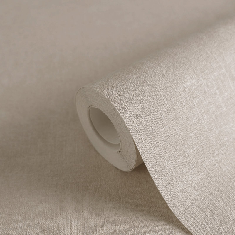 Galerie Horizon Textured Plain Wallpaper, Beige