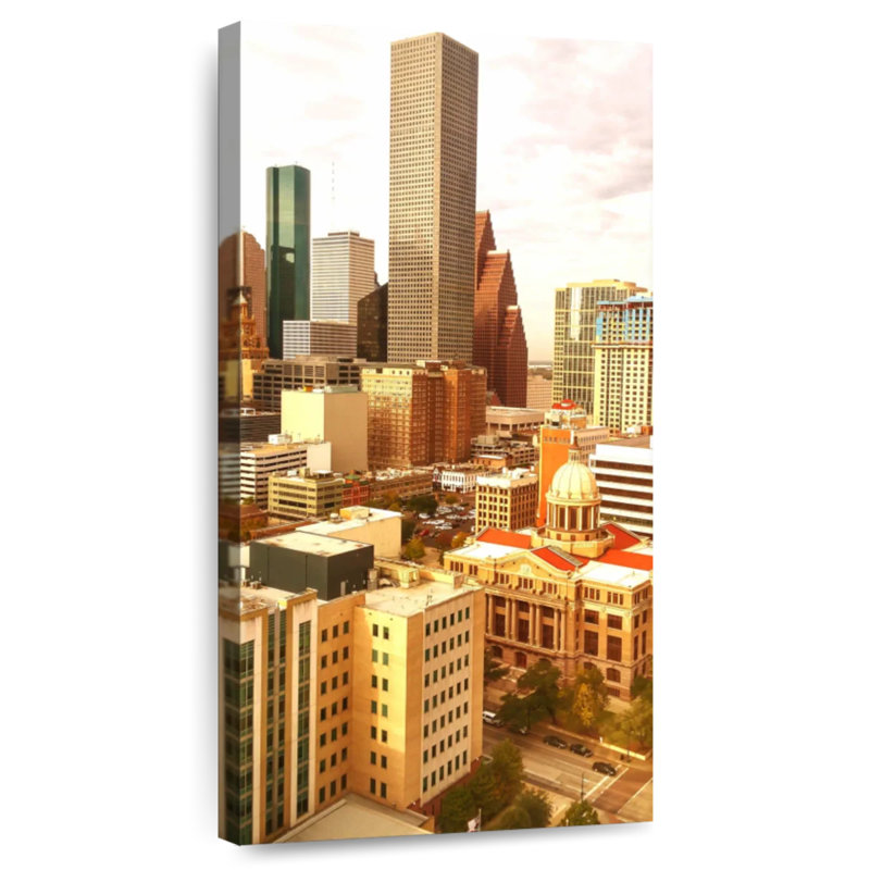 Gratte-ciel de Houston, H 24 po x l 12 po