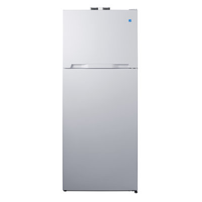 Summit Appliance 28" Wide Top-Mount Refrigerator-Freezer With NIST-Calibrated Thermometers