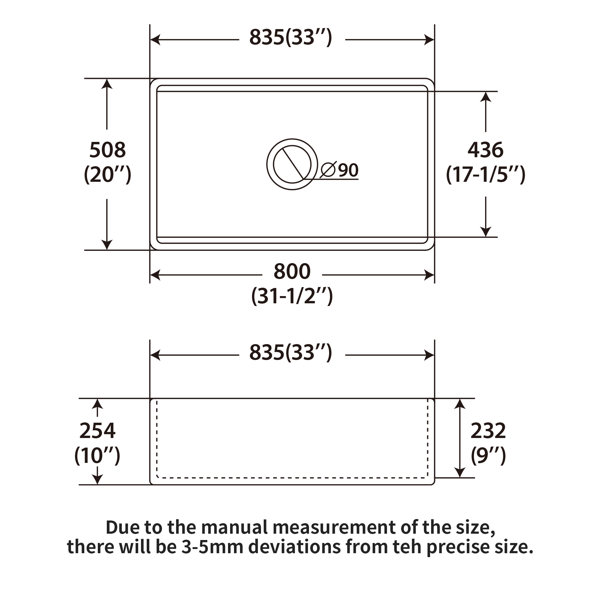 Dimensions du produit