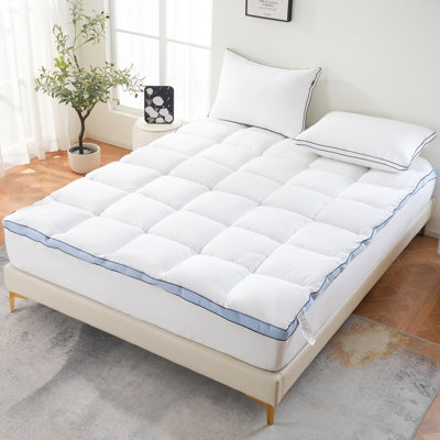 Lilwenn 2" Down Alternative Skin Friendly Luxury Hotel Mattress Topper