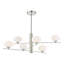 Hainesville 6 - Light Satin Nickel Pendant