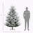 7.5ft Artificial Pencil Christmas Tree