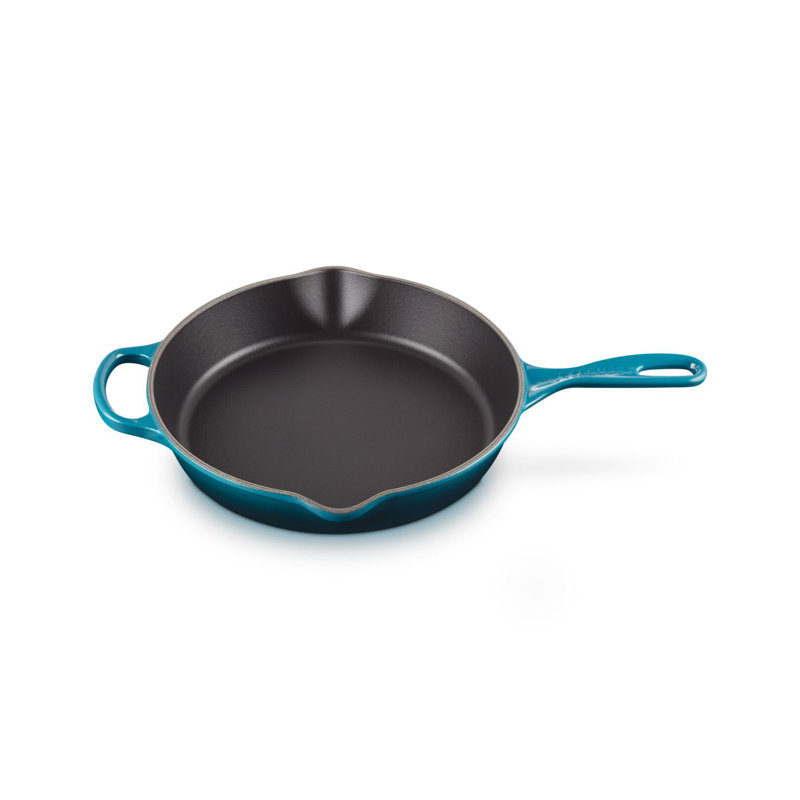 Le Creuset Cast Iron Frying Pan with Metal Handle