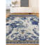 Walton Floral Area Rug in Ivory/Marine Blue-526639826