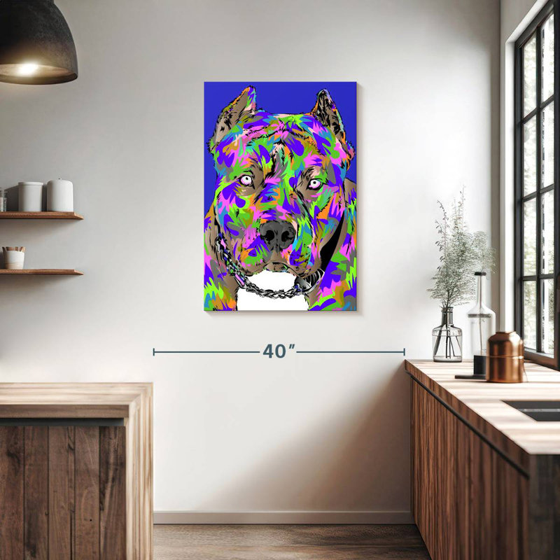 Brampt Pitbull 2022, 36" H x 24" W