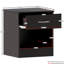 Tayce 4 Piece Bedroom Set (1 Drawer Bedside Chest X2, 4 Drawer Chest, 3 Door Wardrobe)-885185549