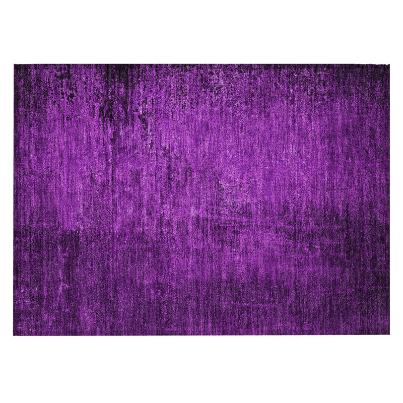 Tapis extérieur lavable et antidérapant 2 pi x 3 pi mauve
