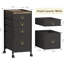 30cm Wide 4 -Drawer Mobile File Cabinet