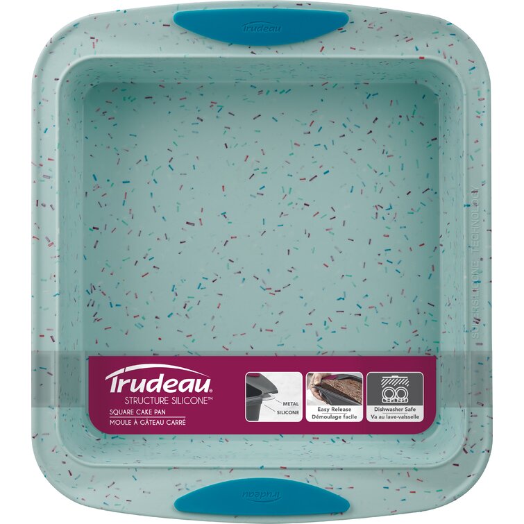 Trudeau Confetti Silicone Loaf Pan