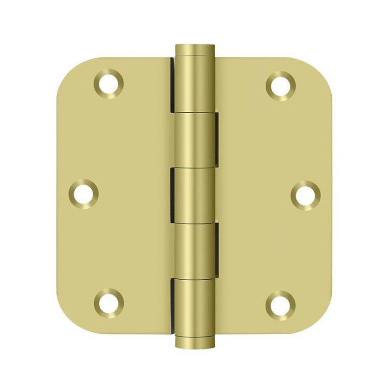 Butt Bearing Hinge, Polished Brass
