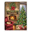 Mini fond de chevalet 8 po x 6 po Fireside Christmas