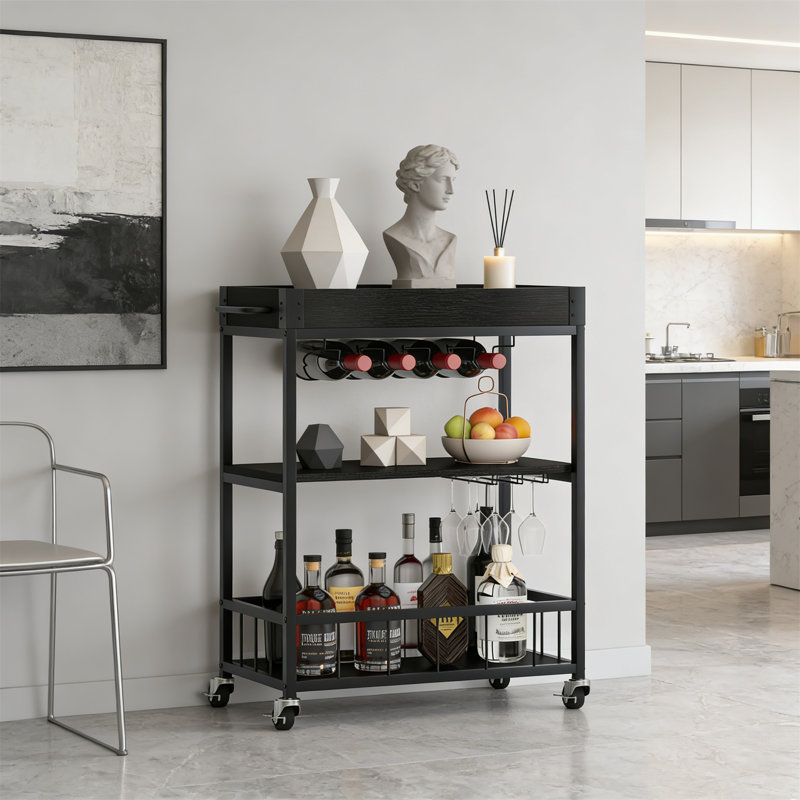 Metal Bar Cart