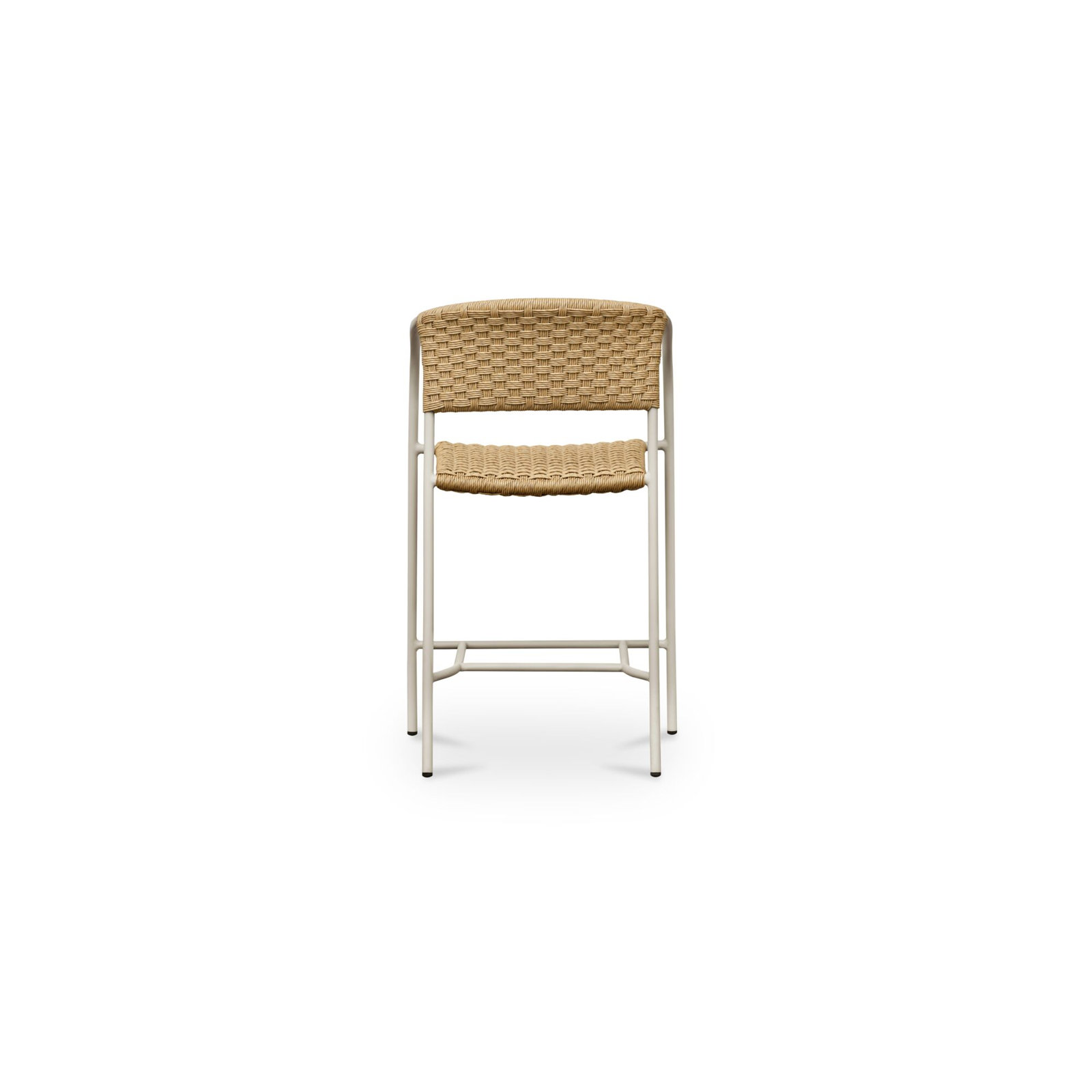 Christof Outdoor Bar Stool Natural, Tan, Beige, 30"