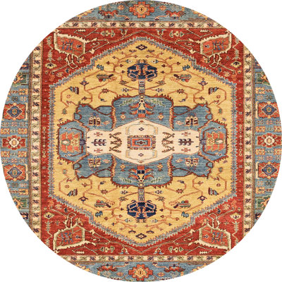 Tapis décoratif multicolore à motif abstrait