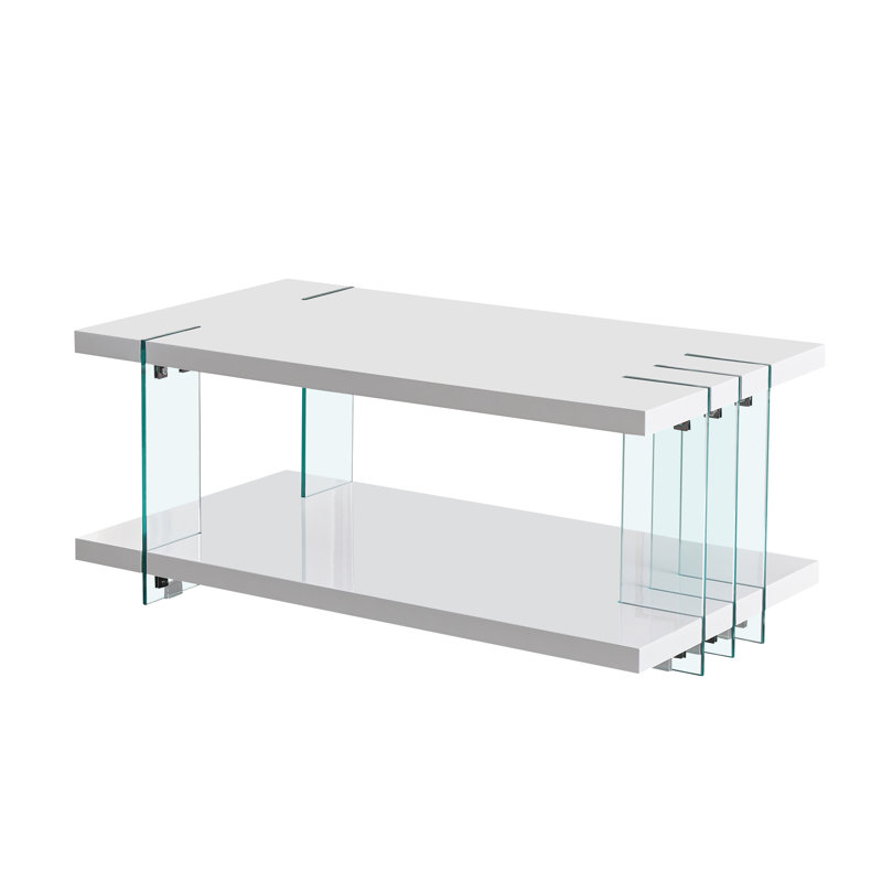 Felecia Sled Coffee Table with Storage
