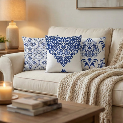  Colourful Indoor/Outdoor Throw Pillow