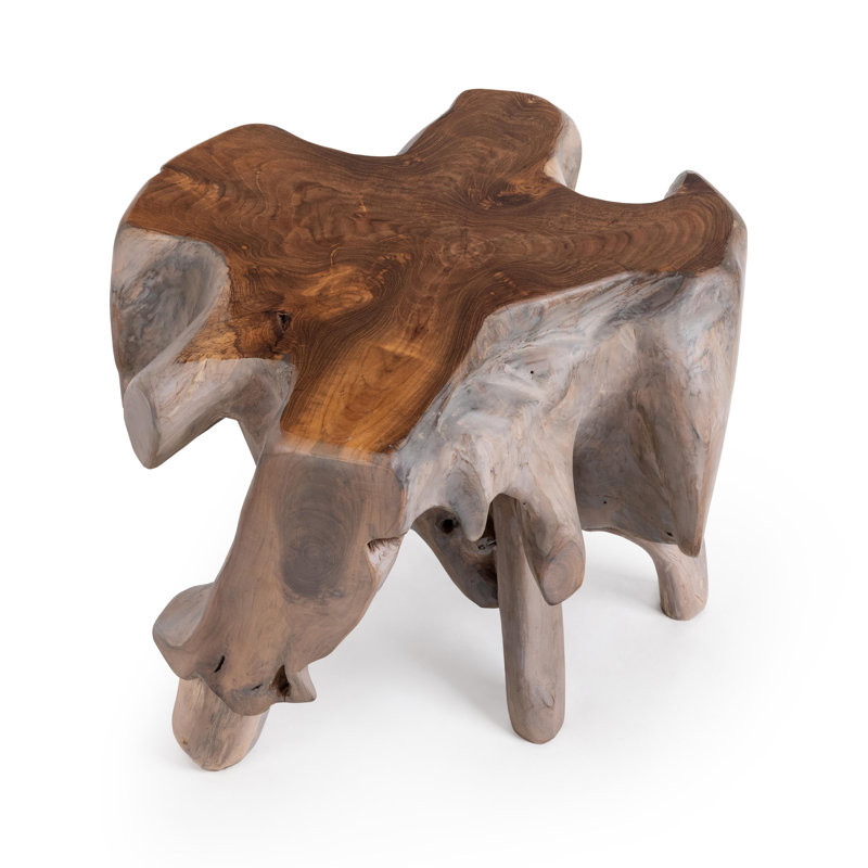 Cypress Solid Wood End Table