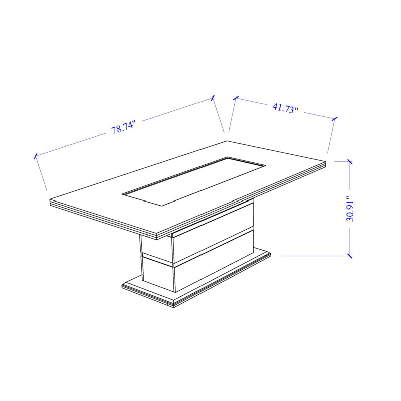 Ensemble de table et chaises ARIYA