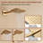 Herathena 4-Function Wall Mounted Luxury Shower System with 6 Body Jets-81076490