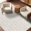 Tapis géométrique en laine touffeté à la main-637275078