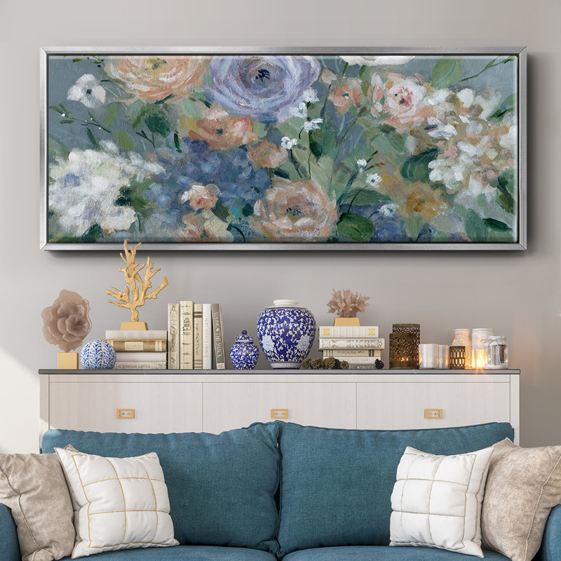 Garden Harmony - toile encadrée, H 20 po x l 50 po