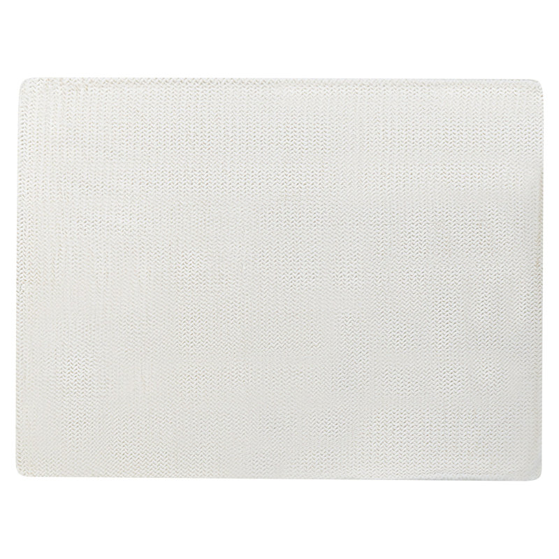 SURMI Polyester Solid Colour Bedspread, 150 x 200cm Bedspread, White